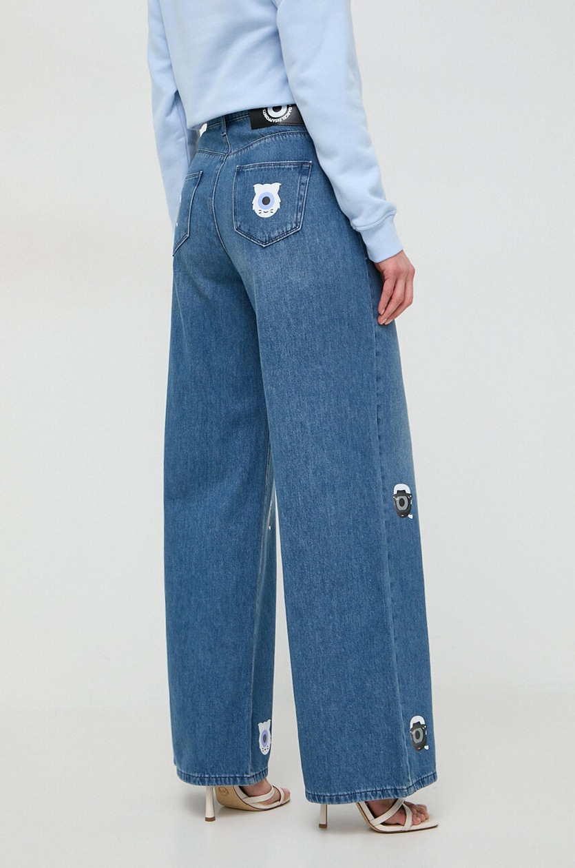 Karl Lagerfeld jeansy x Darcel Disappoints damskie kolor
