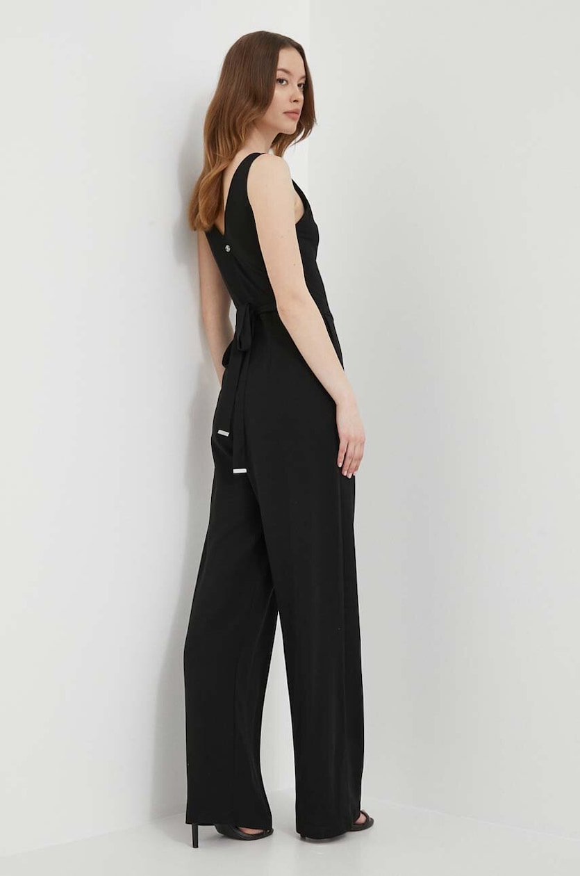 Tommy Jeans Salopette Nera Jeans Tommy Hilfiger Tuta Elegante