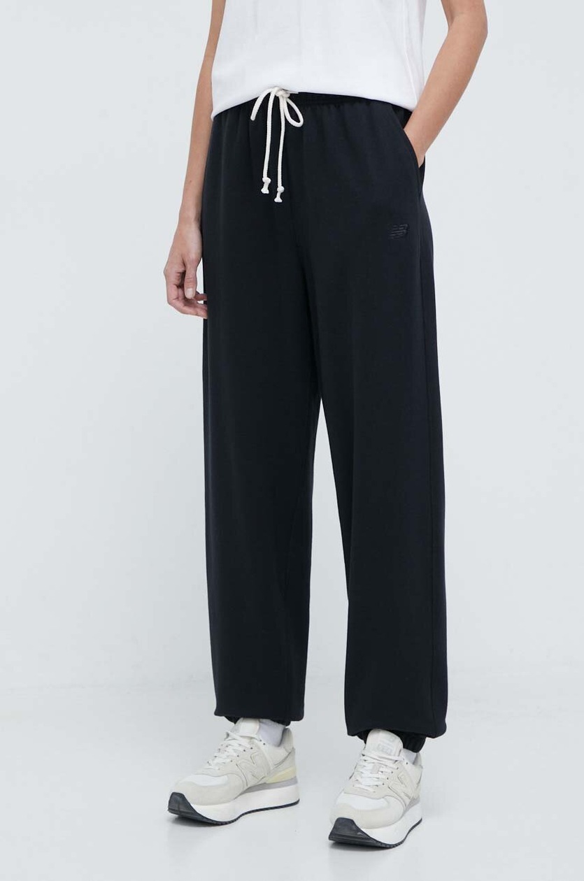 フィットネスボトムス NEW BALANCE Women Training Pants WP41513BK BLACK Athletics French Terry Jogger｜ニューバランス公式通販