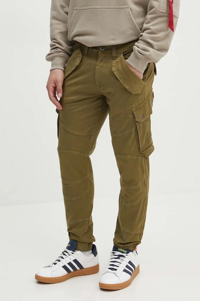 zielony Alpha Industries spodnie Combat Pant LW Męski