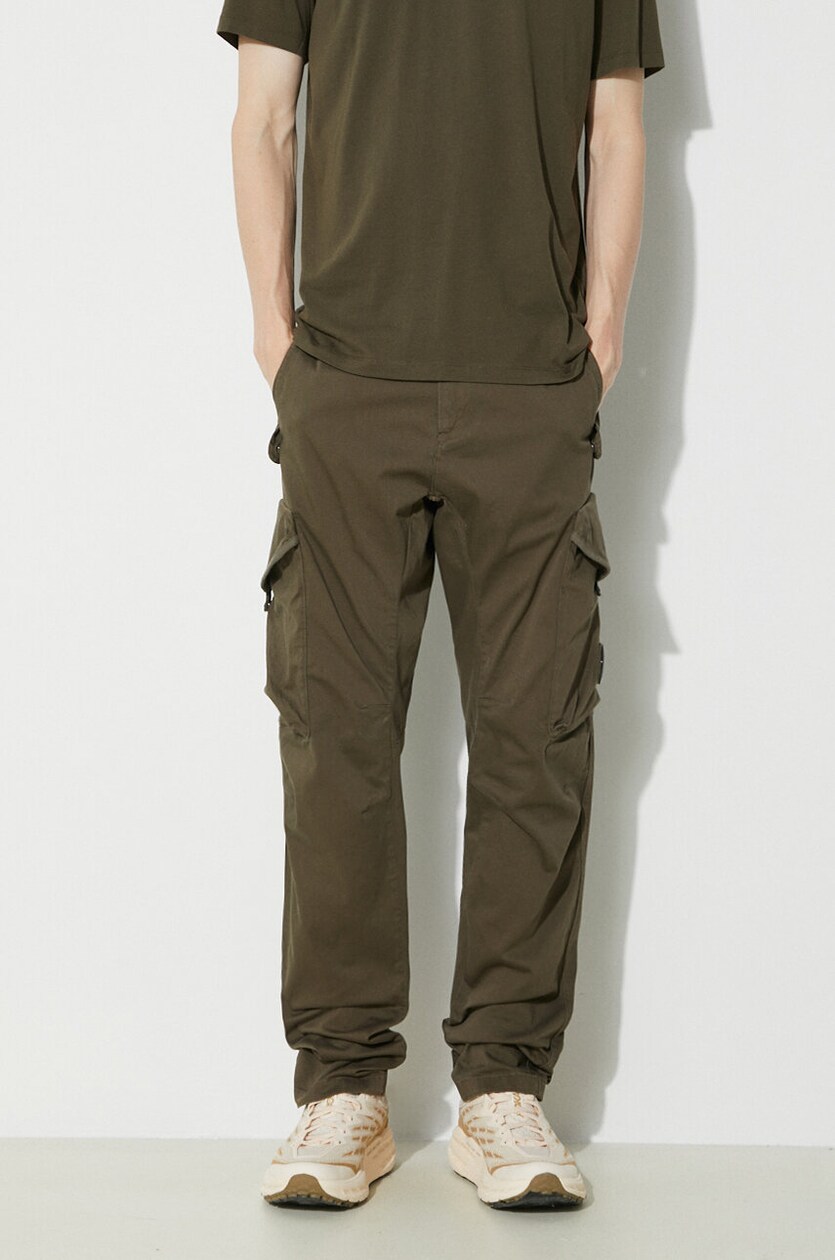 C.P. Company trousers Stretch Sateen Ergonomic Lens PRM EU