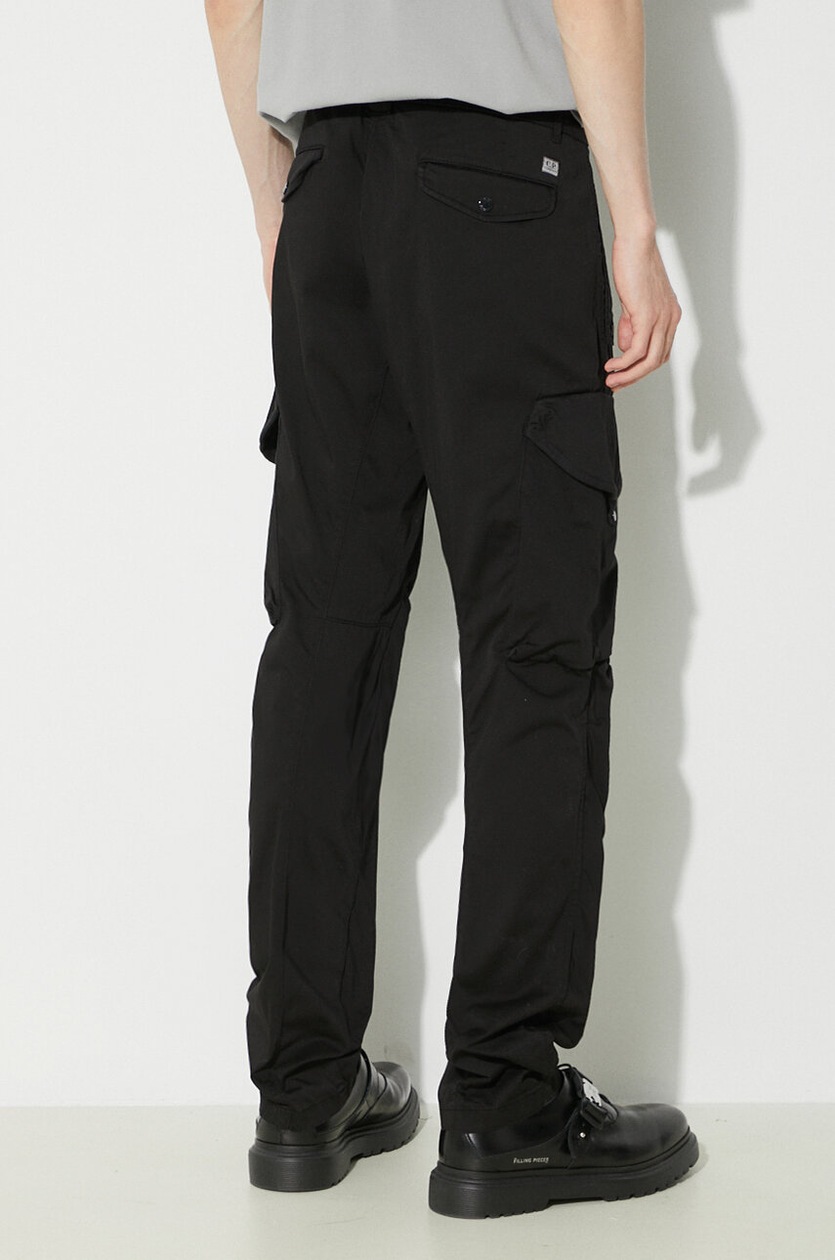 C.P. Company trousers Stretch Sateen Ergonomic Lens men's C.P. Company trousers Stretch Sateen Ergonomic Lens men's