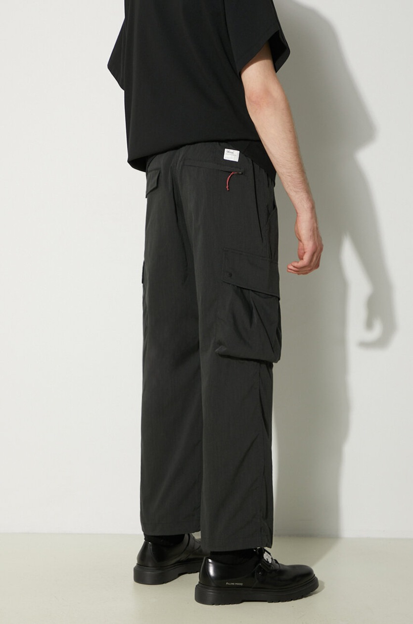 【PORTERNA】River Cargo Trousers Purple Brand Winter Moss Double Pocket Cargo Pants – Puffer Reds