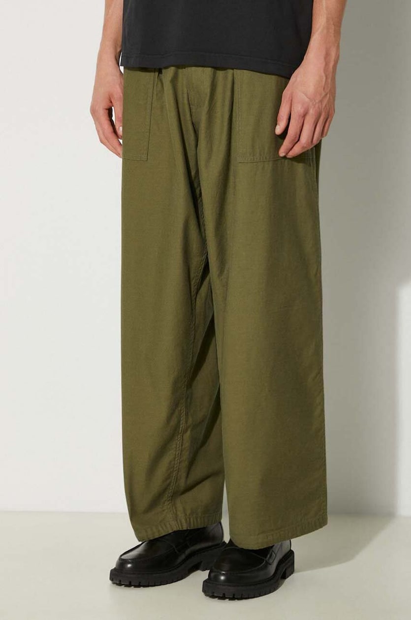 NEIGHBORHOOD cotton trousers Wide Baker Pants PRM EU NEIGHBORHOOD cotton trousers Wide Baker Pants PRM EU
