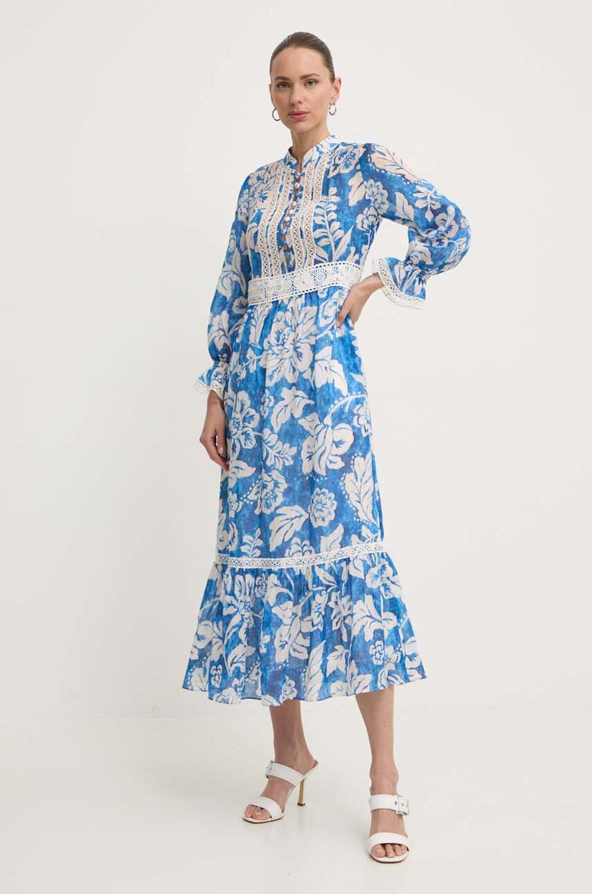 Abito blu luisa spagnoli clearance