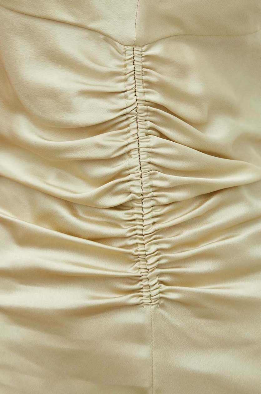 2NDDAY sukienka 2ND Ziggy TT - Brushed Satin kolor zielony
