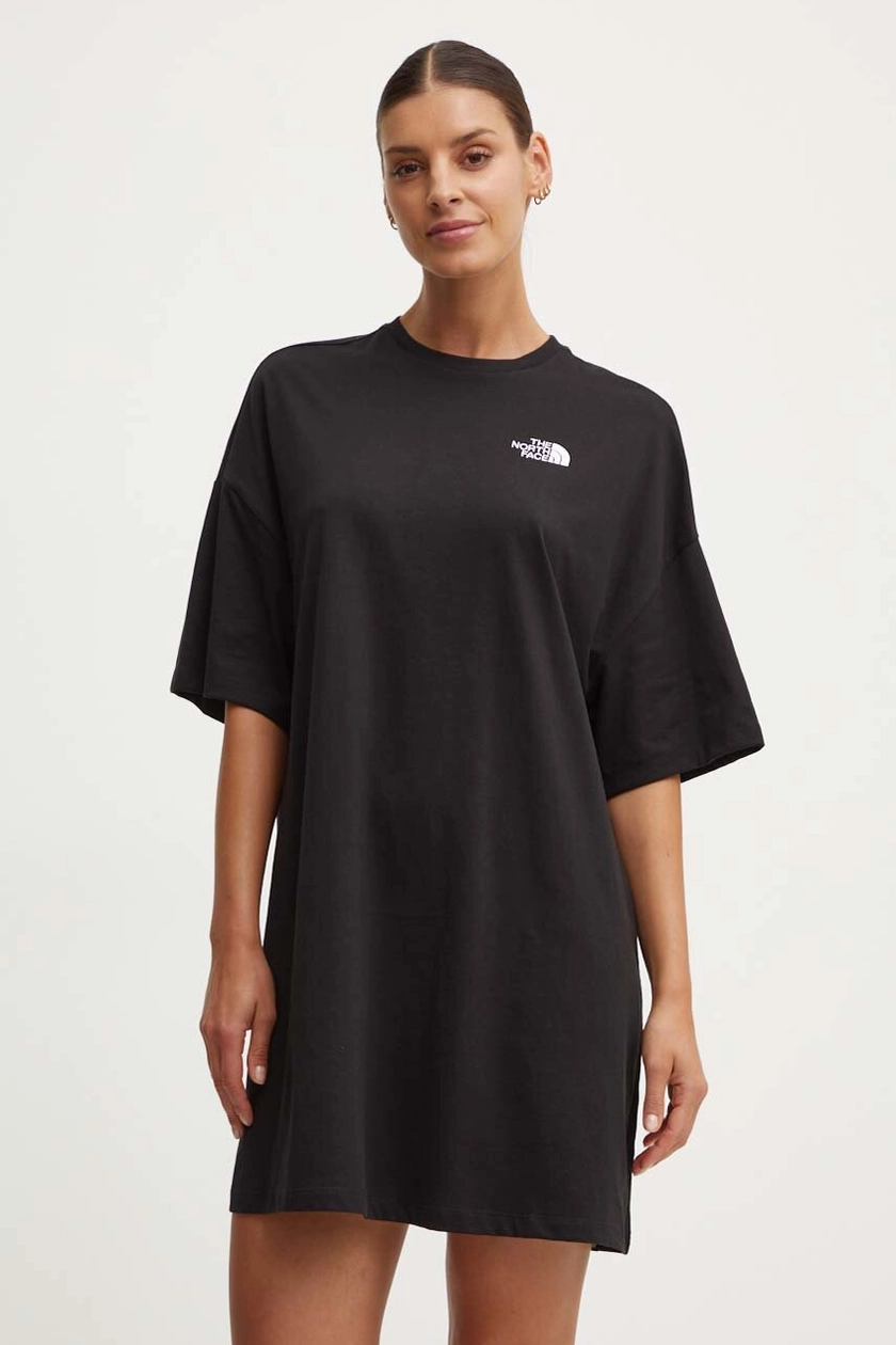 PRM Essential S/S color North buy on Face W dress black Oversize Dress Tee NF0A87NFJK31 The