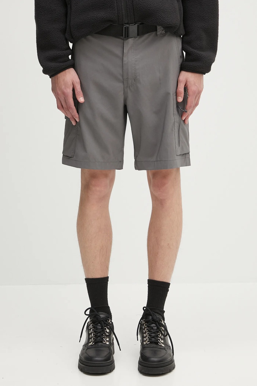 Columbia Silver Ridge Utility Shorts Heren - Stone Green - Lengte 10