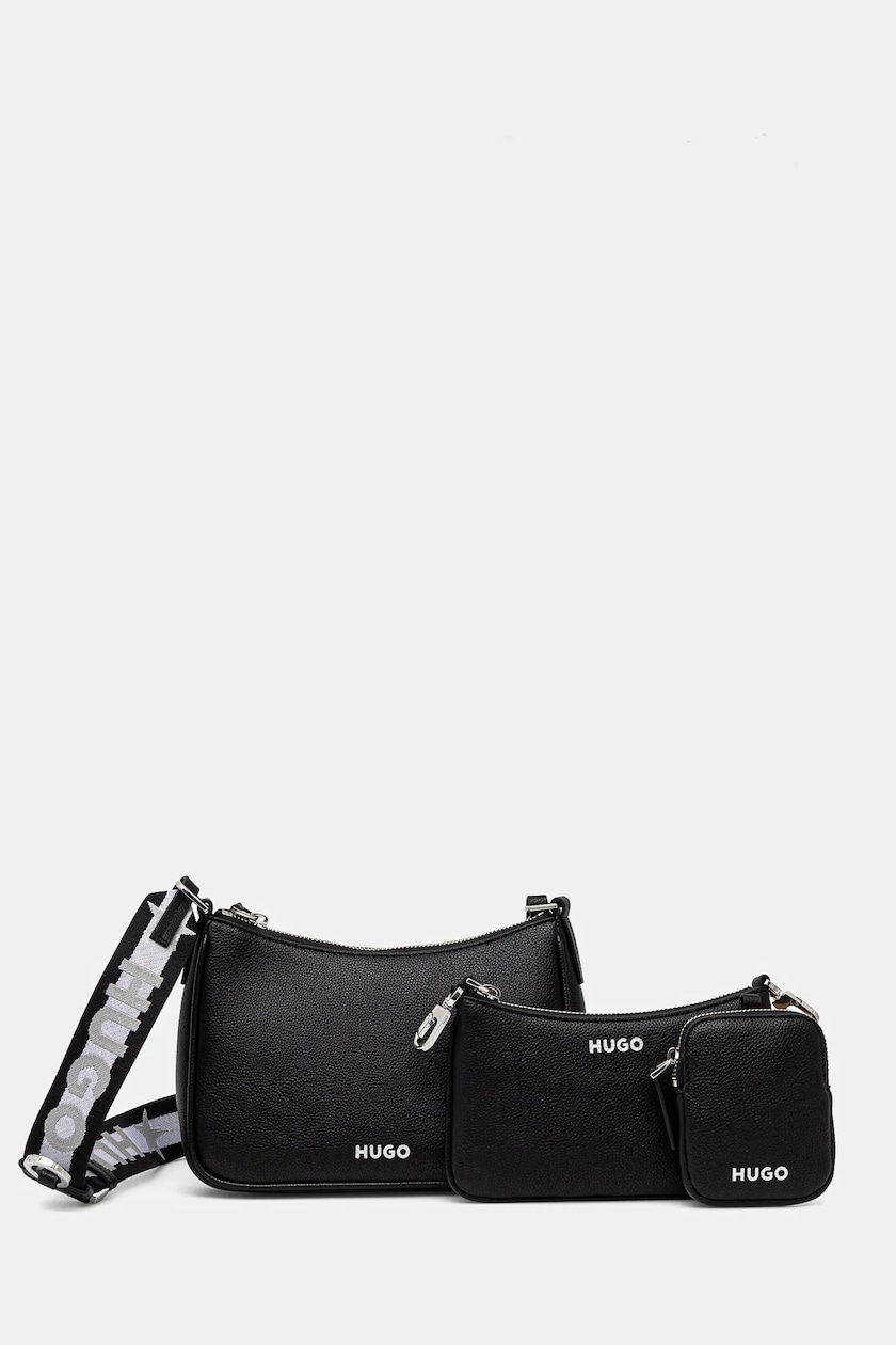 HUGO Mel Crossbody W-re - Borsa A Tracolla Donna In Pelle Di Alta Qualità