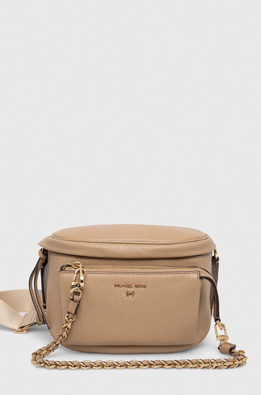MICHAEL Michael Kors nerka skorzana damska kolor be owy Answear