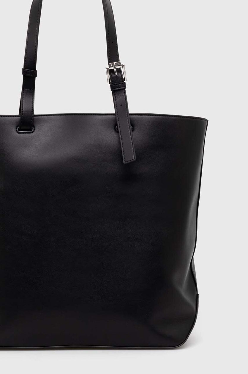 A.P.C. handbag Cabas Nino Small black color PUAAT.H61863.LZZ