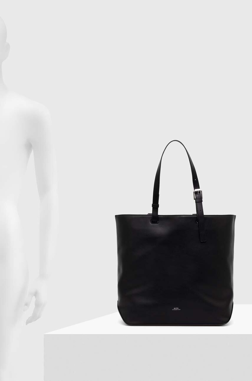 A.P.C. handbag Cabas Nino Small black color PUAAT.H61863.LZZ