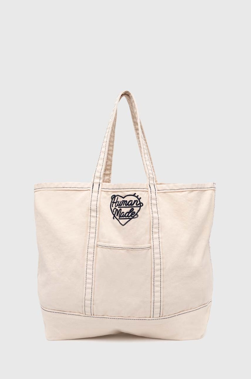 HUMAN MADE トートバッグ ベージュ HUMAN MADE トートバッグ ベージュ