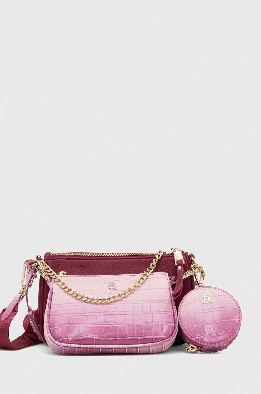 ❤︎mamama❤︎ Steve Madden poseta Bamanza culoarea roz | ANSWEAR.ro