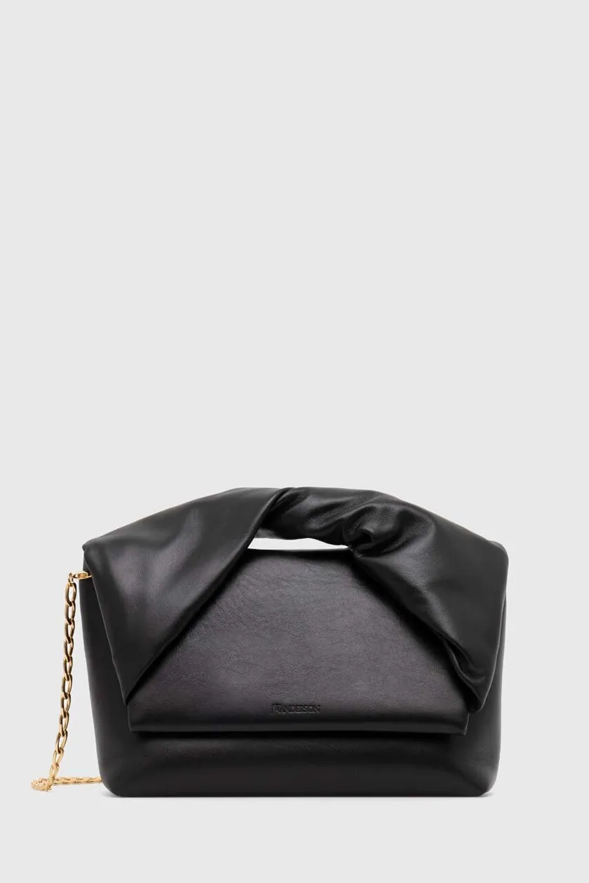black JW Anderson leather handbag Large Twister Bag Women’s