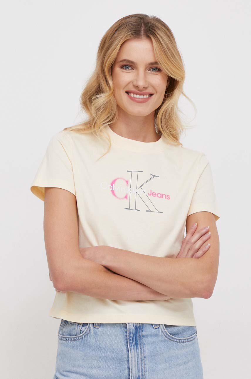 t shirt logo calvin klein