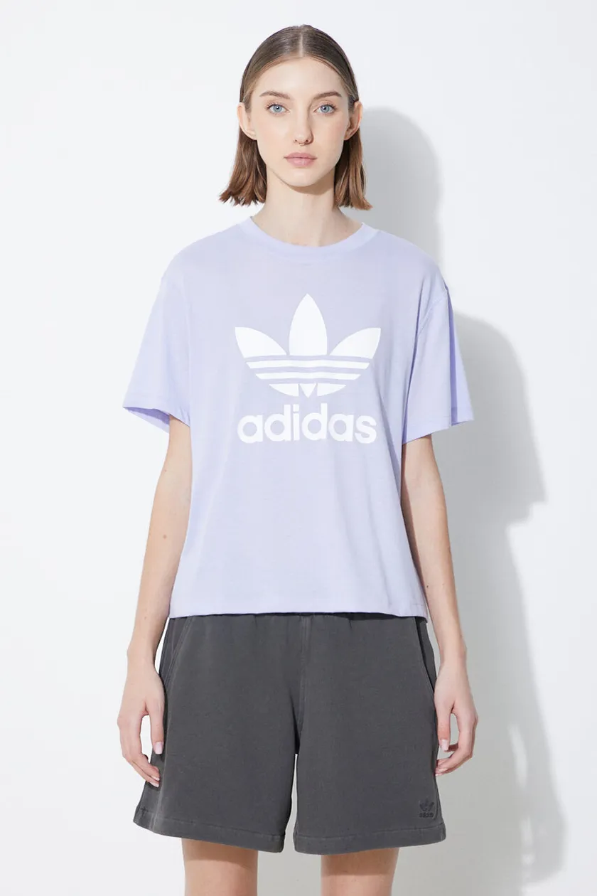violet adidas Originals t-shirt Women’s