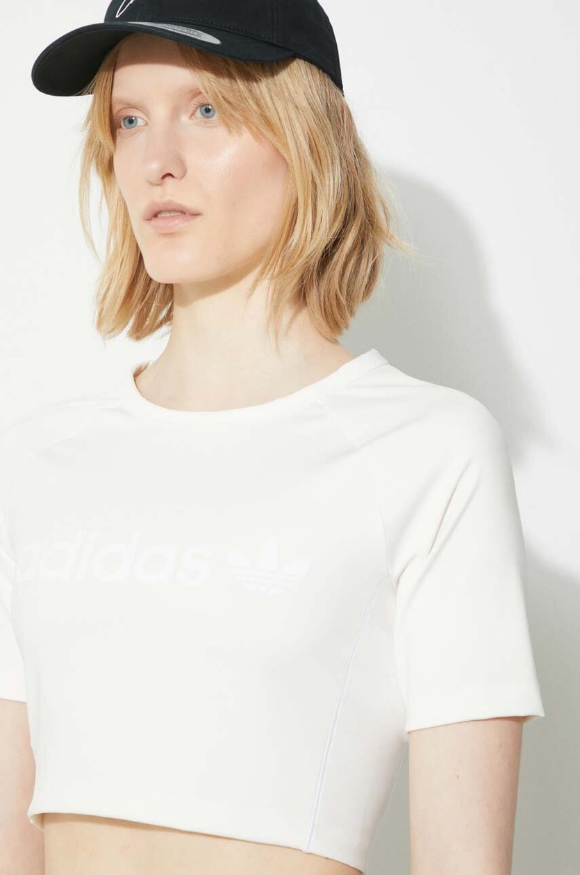 adidas Originals t-shirt women's white color IT9847 at PRM US