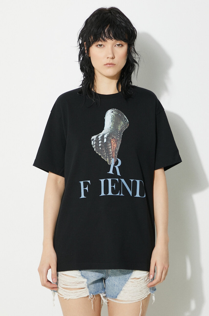 Undercover cotton t-shirt Tee women's black color UC1D2802