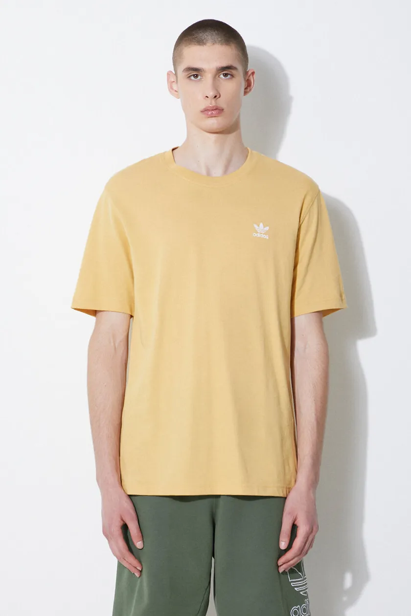 Adidas original yellow t shirt on sale