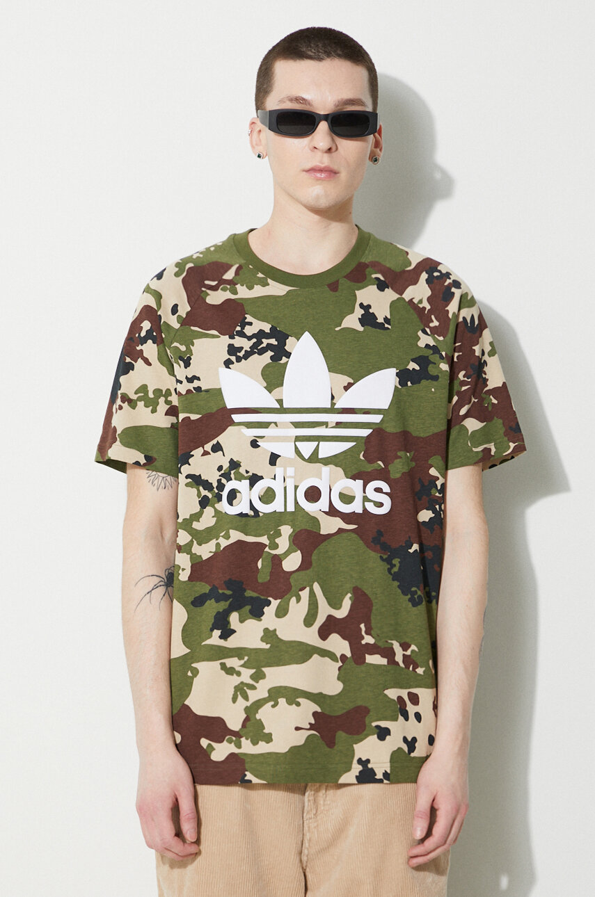 Military green adidas shirt discount