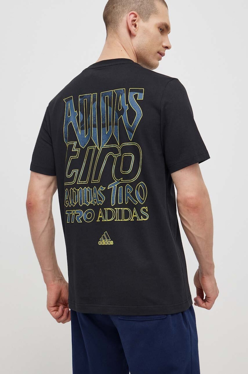 Футболка adidas Z.N.E. цвет чёрный с принтом JJ1151 | ANSWEAR.ua
