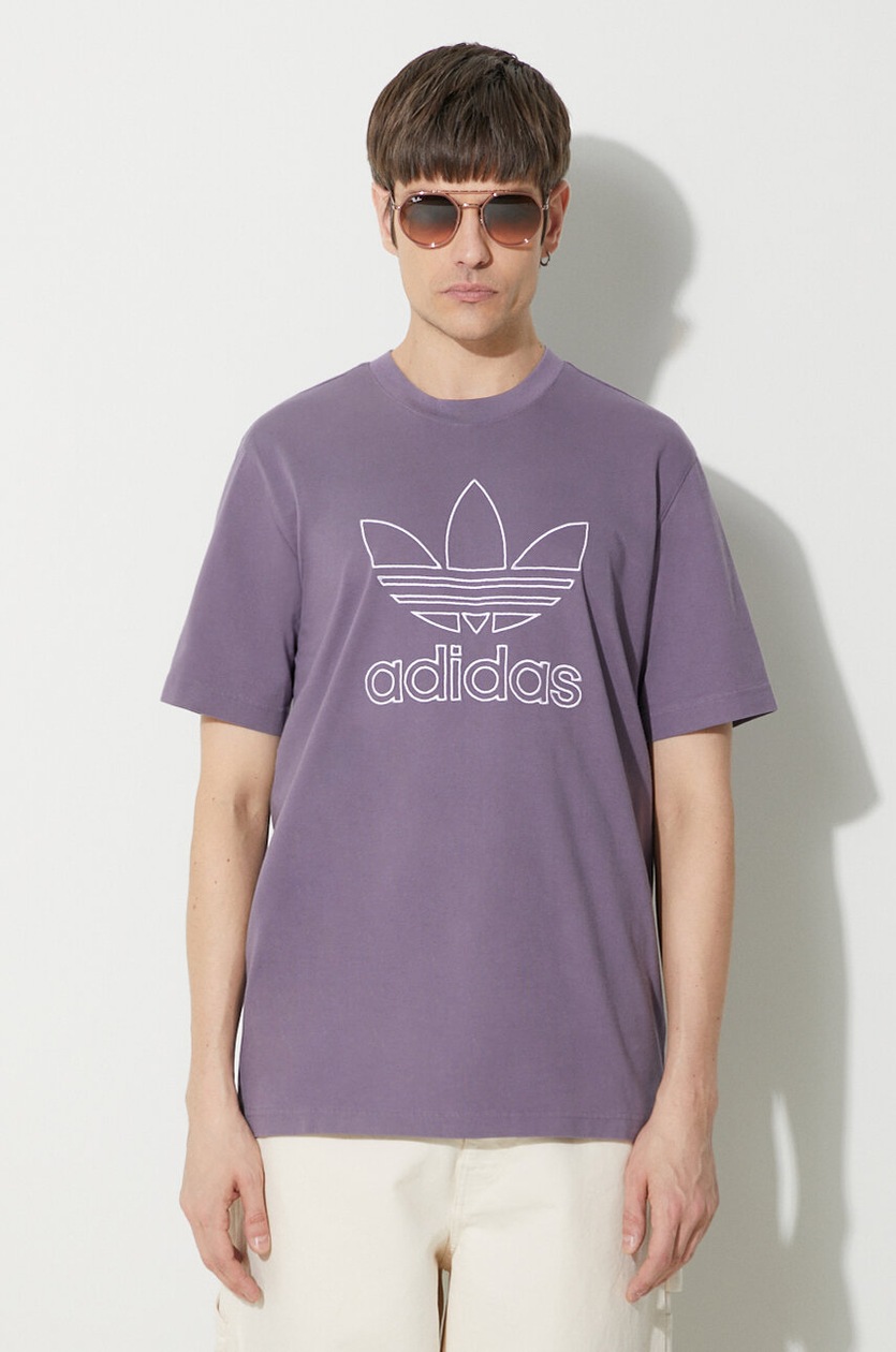 adidas Originals cotton t-shirt Trefoil Tee PRM EU