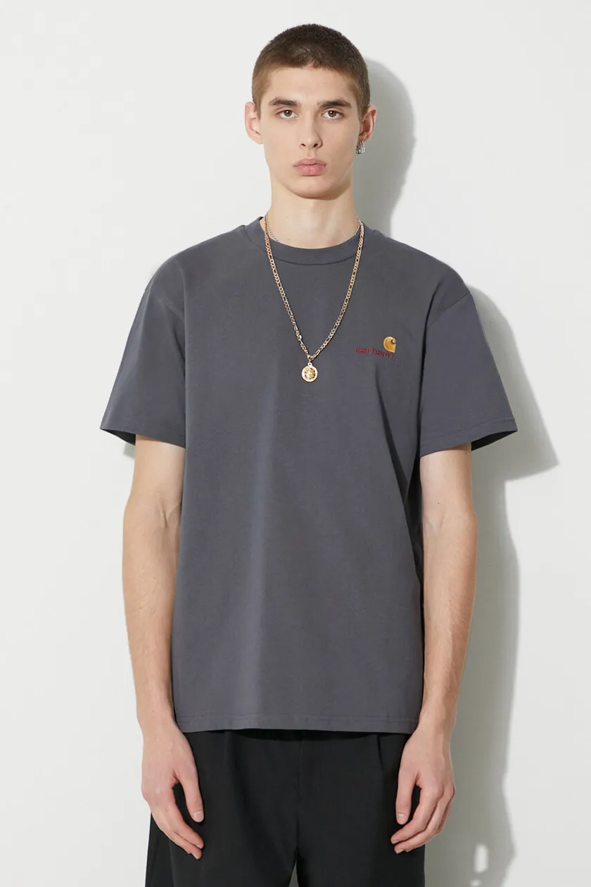 Carhartt grey 2024 t shirt