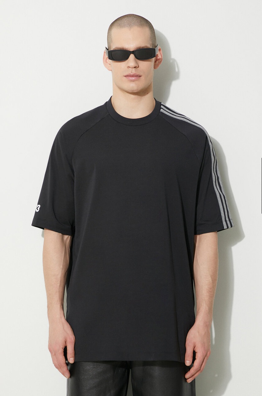 Y-3 t-shirt 3-Stripes Short Sleeve Tee PRM EU