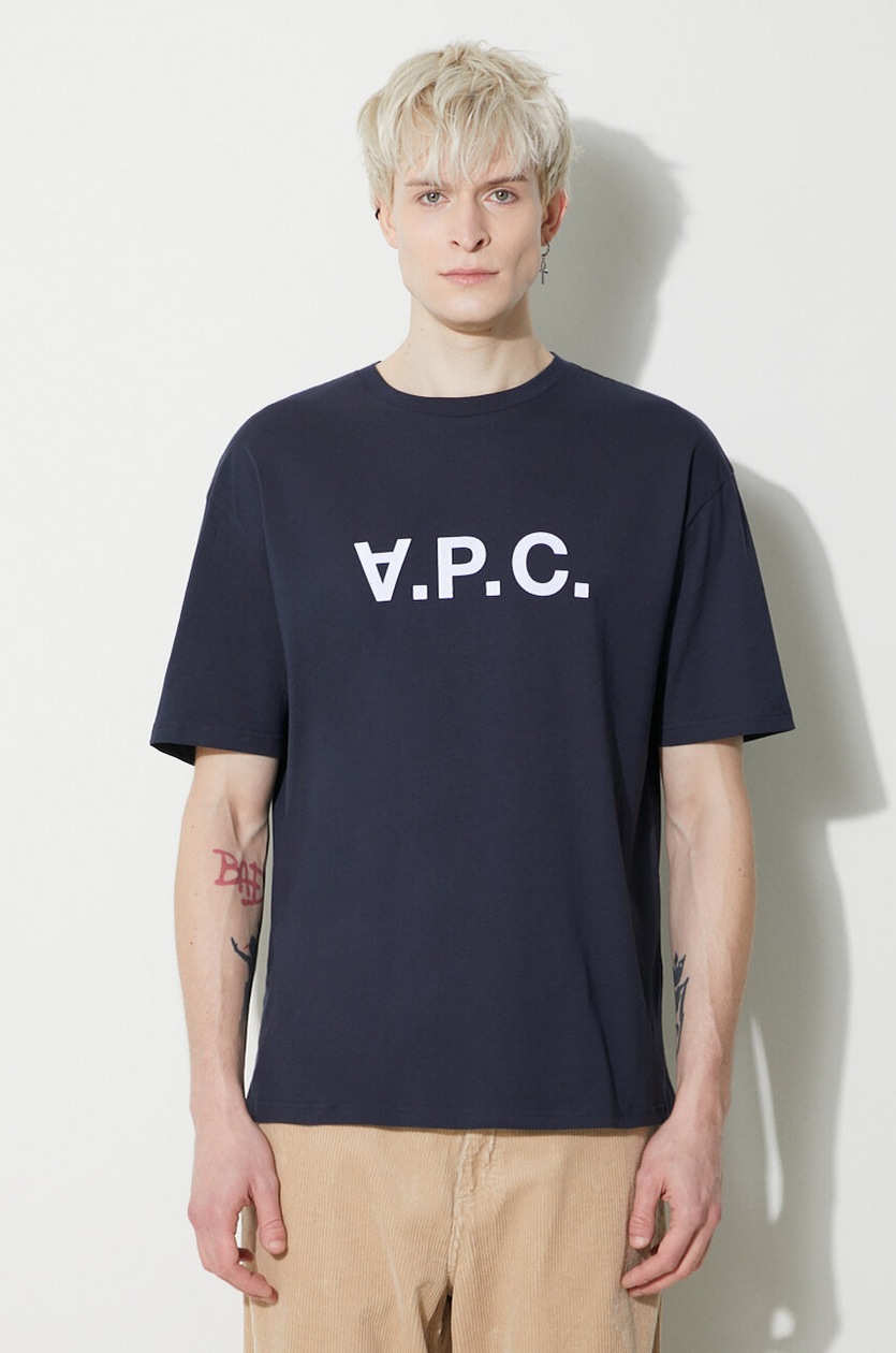 A.P.C. cotton t-shirt T-Shirt River PRM EU