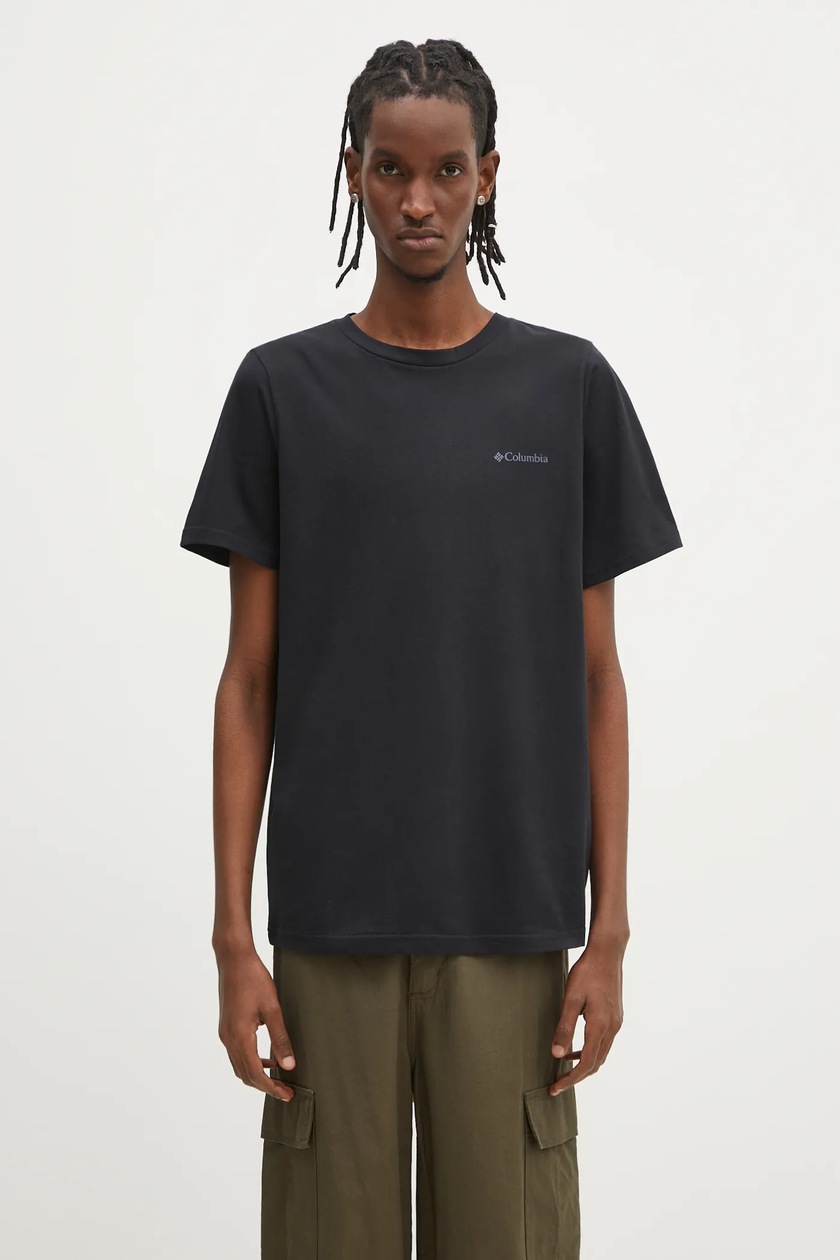 Daily Paper cotton t-shirt Alias Tee men's black color Daily Paper cotton t-shirt Alias Tee men's black color