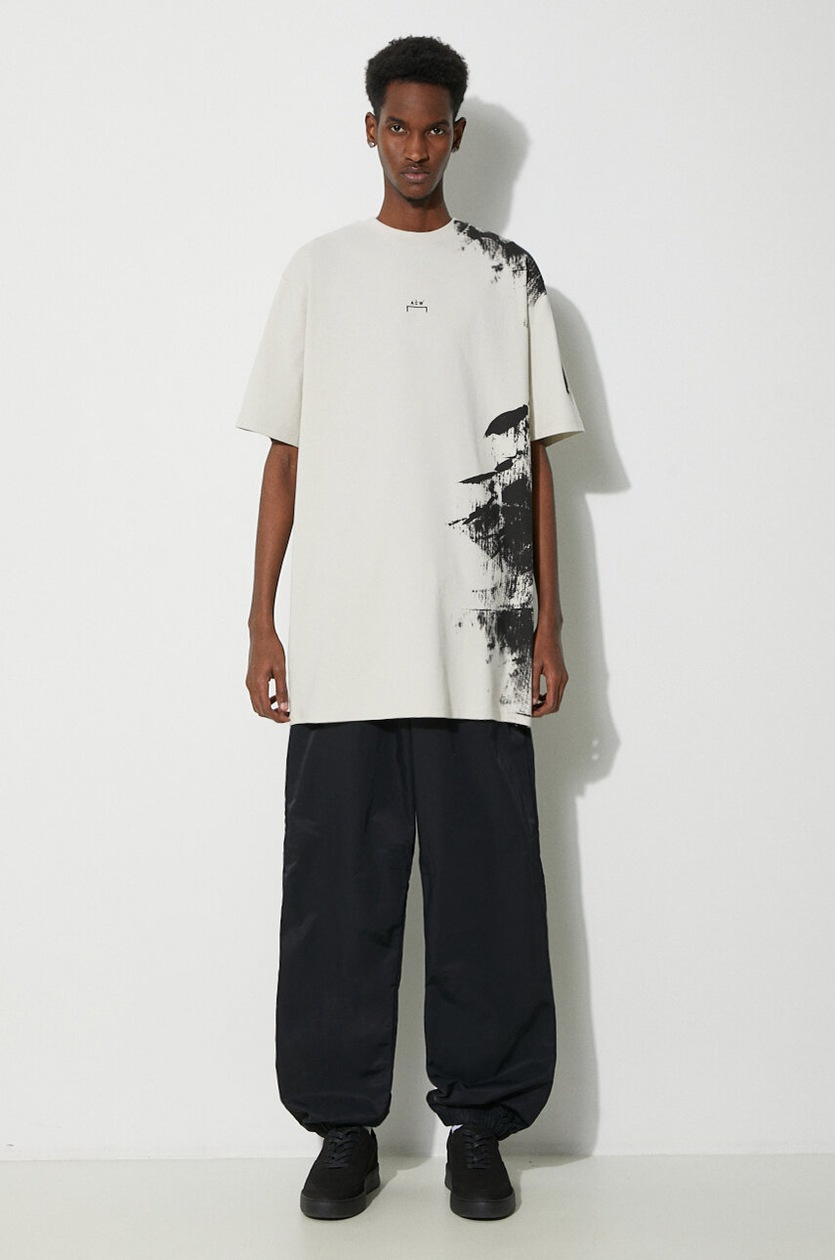A-COLD-WALL* cotton t-shirt Brushstroke T-Shirt men's beige