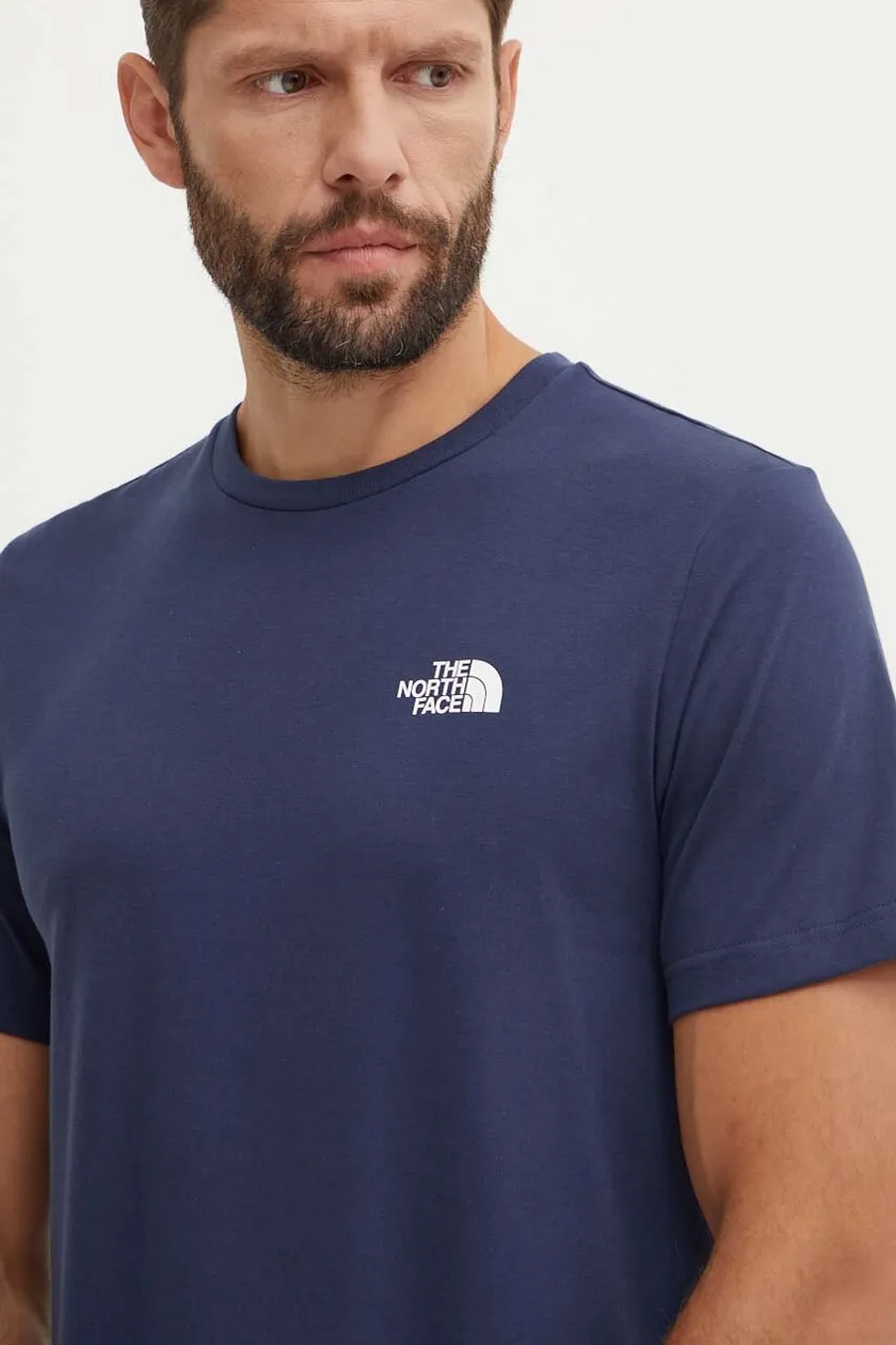 Mens navy north store face t shirt