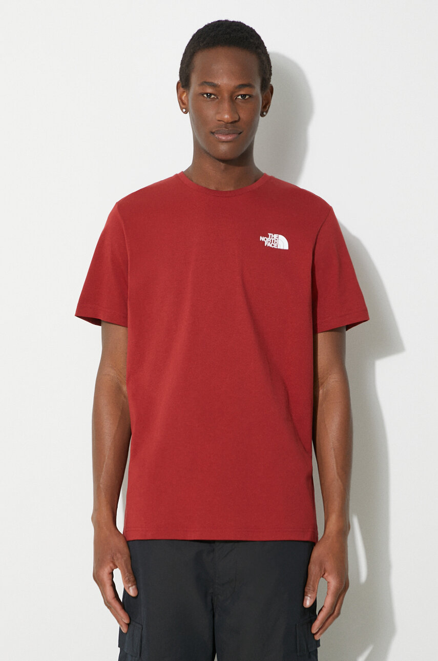 North face red box tee online