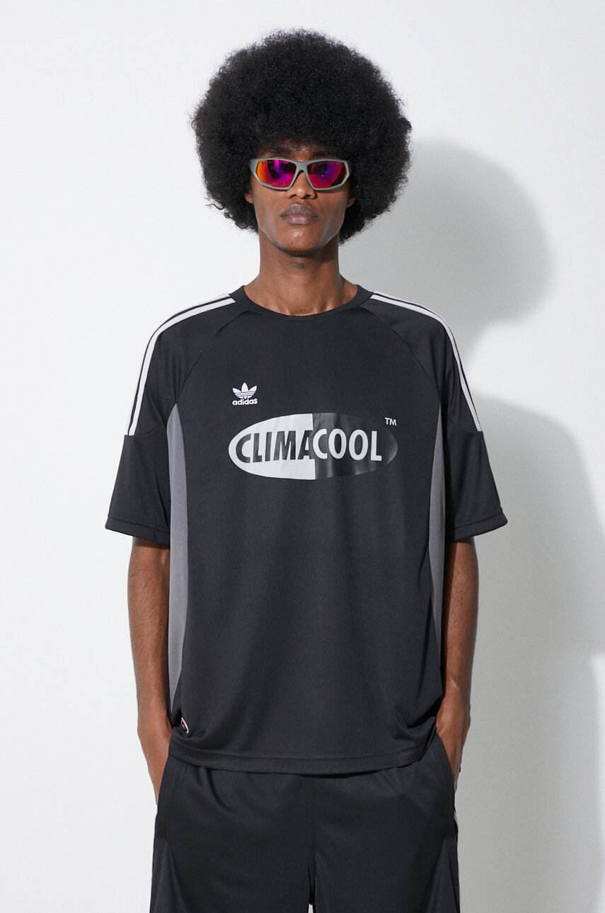 adidas Originals cotton t-shirt men's black color with a adidas Originals cotton t-shirt men's black color with a