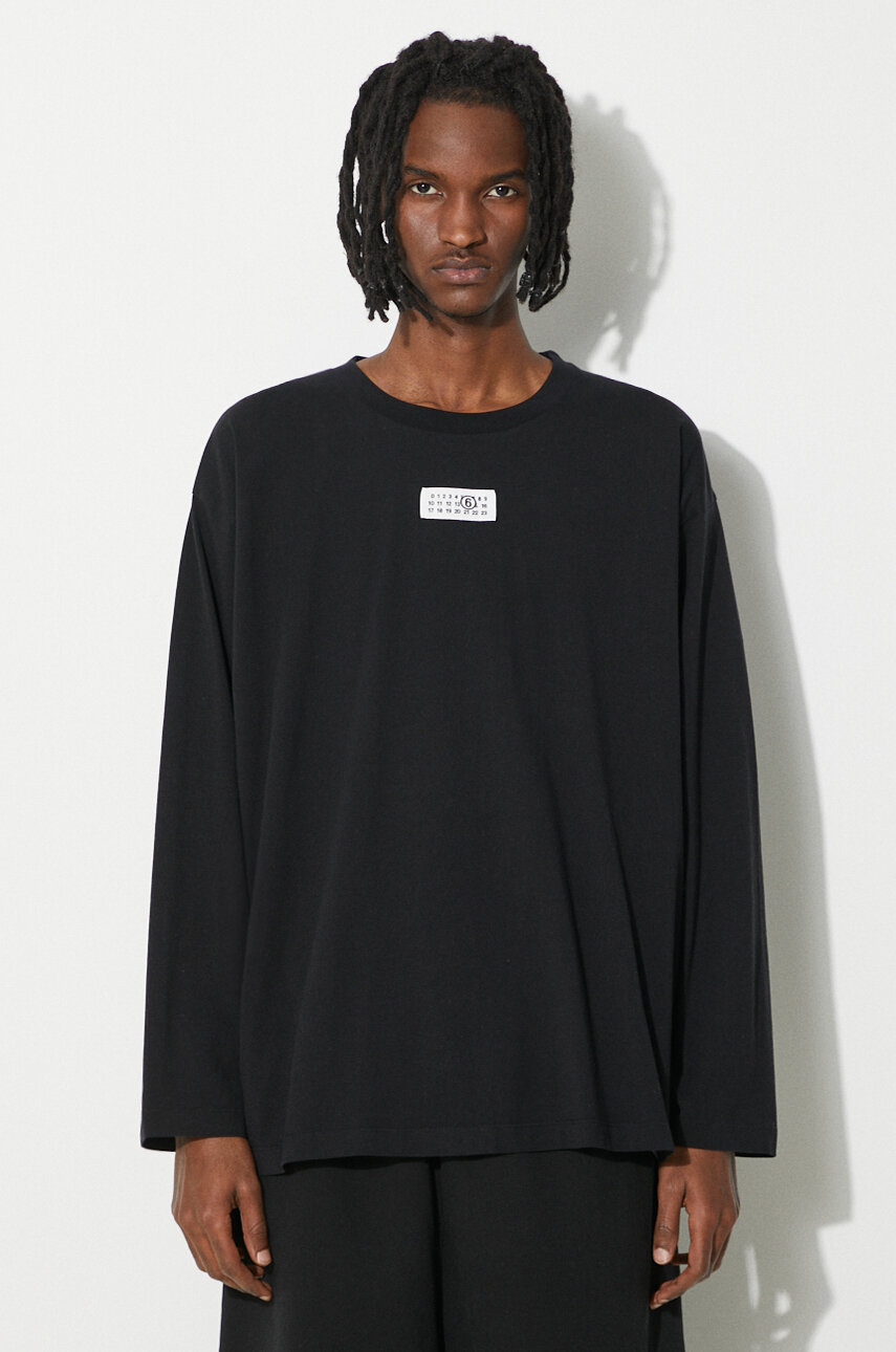 MM6 Maison Margiela cotton longsleeve top PRM EU