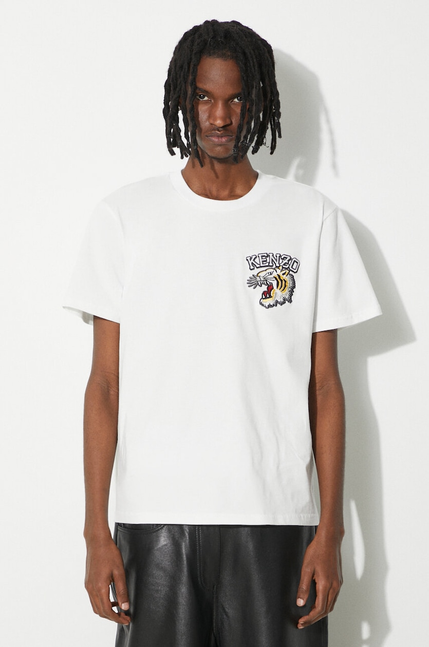 Tシャツ・カットソー KENZO Men T-shirt White FF55TS5264SI 02 FE65TS4764SG.02_H_02.jpg