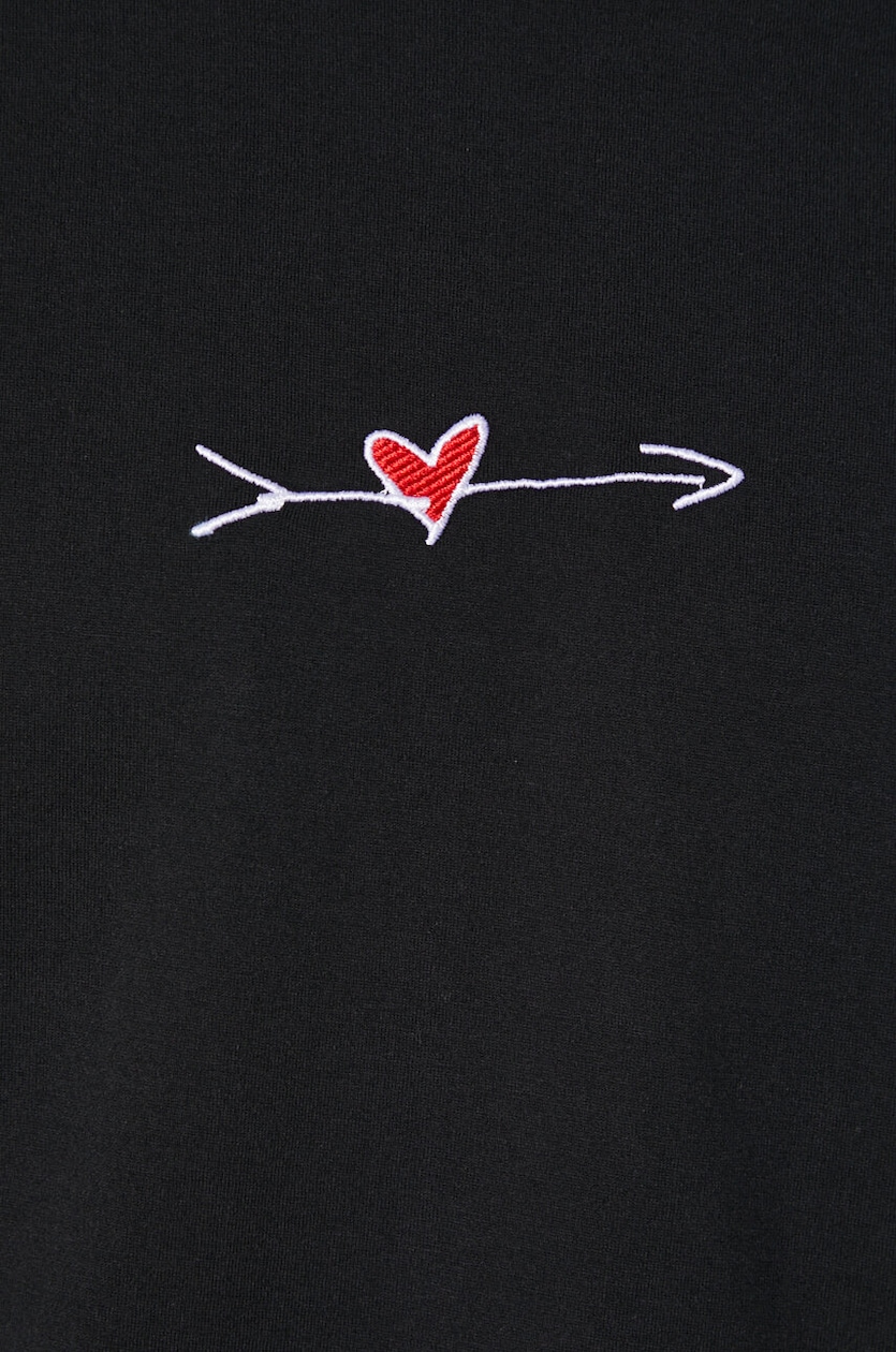 Neil Barrett cotton t-shirt Slim Cupid men's black color