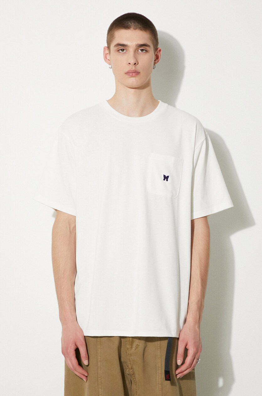 T-JUST-LS-E10 Man: Long-sleeve T-shirt with fly embroidery