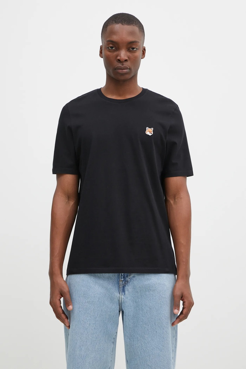 Maison Kitsuné cotton t-shirt Bold Fox Head Patch Oversize