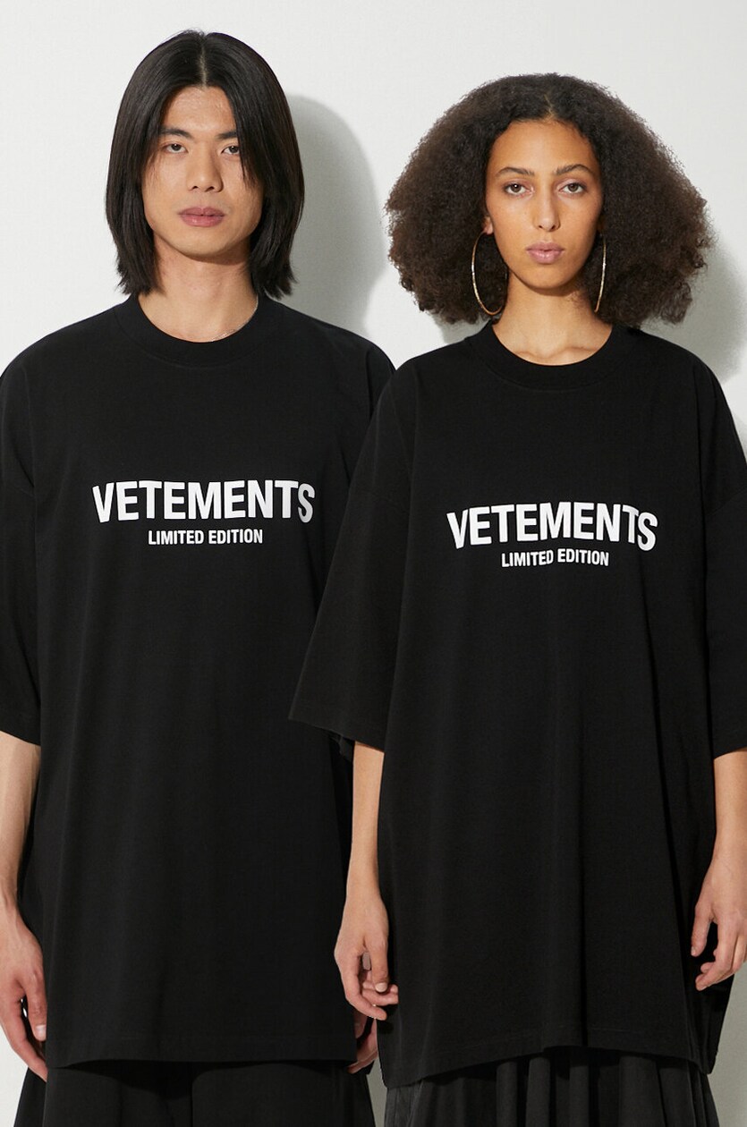 VETEMENTS cotton t-shirt Limited Edition Logo T-Shirt PRM EU VETEMENTS cotton t-shirt Limited Edition Logo T-Shirt PRM EU