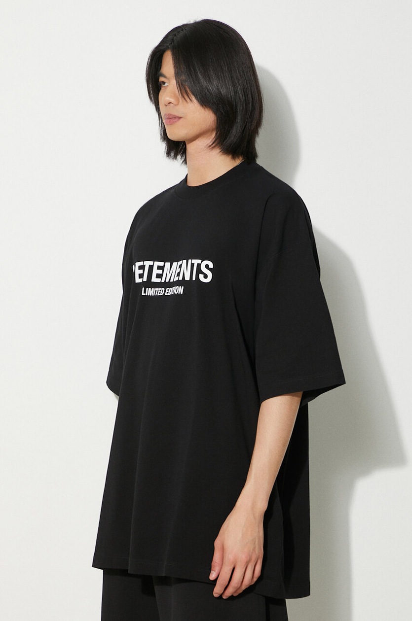 VETEMENTS cotton t-shirt Limited Edition Logo T-Shirt PRM EU