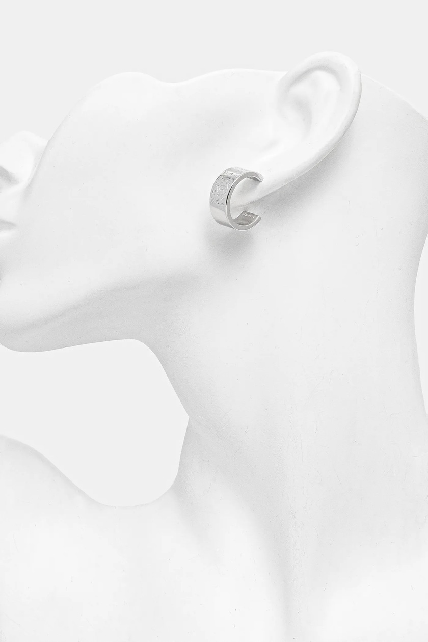 MM6｜JEWERLY (SM7VG0056 SV0310 950) MM6 Maison Margiela earrings SM7VG0056.SV0310 at PRM US