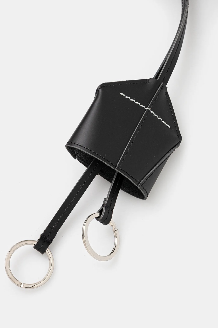 MM6 Maison Margiela leather key ring PRM EU