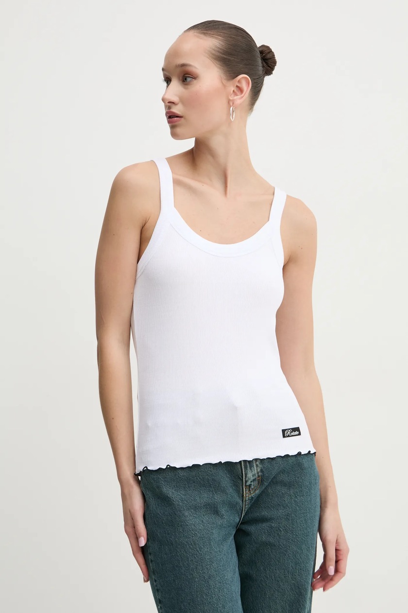 ☆Adidas☆Originals Adicolor Classics Trefoil Tank Top White adidas Trefoil Tank Top - White | Free Shipping with adiClub