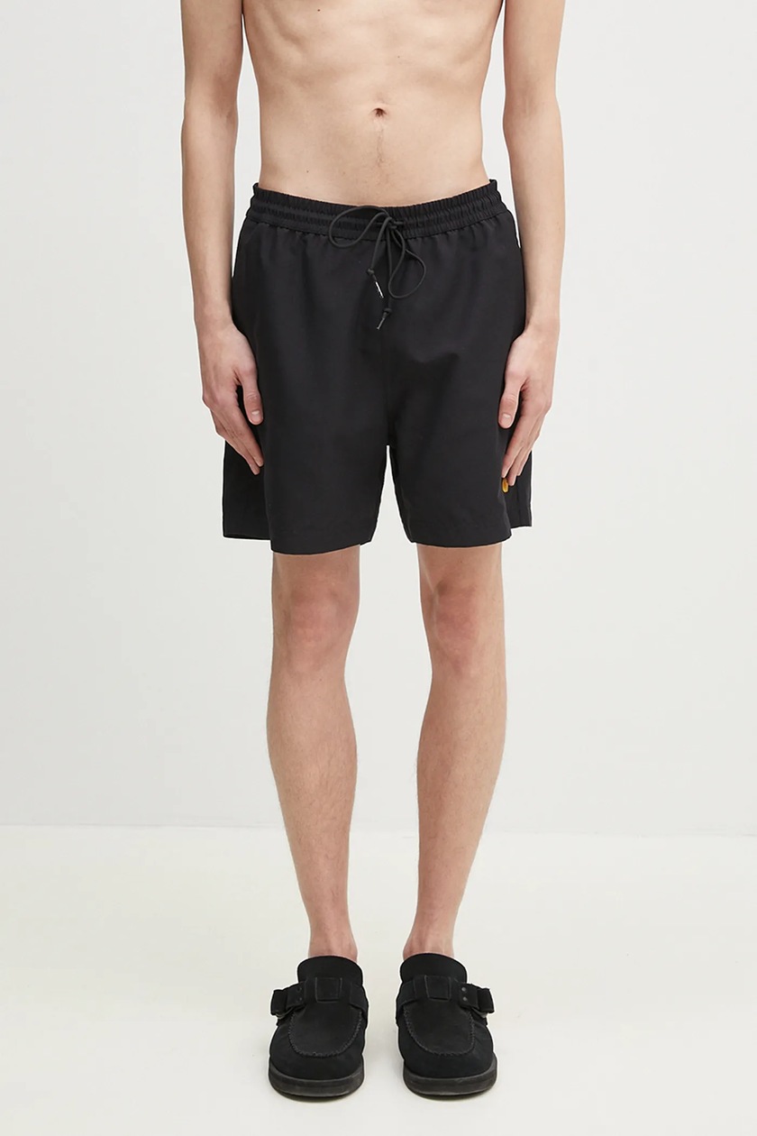 Carhartt WIP swim shorts Chase Swim Trunks black color