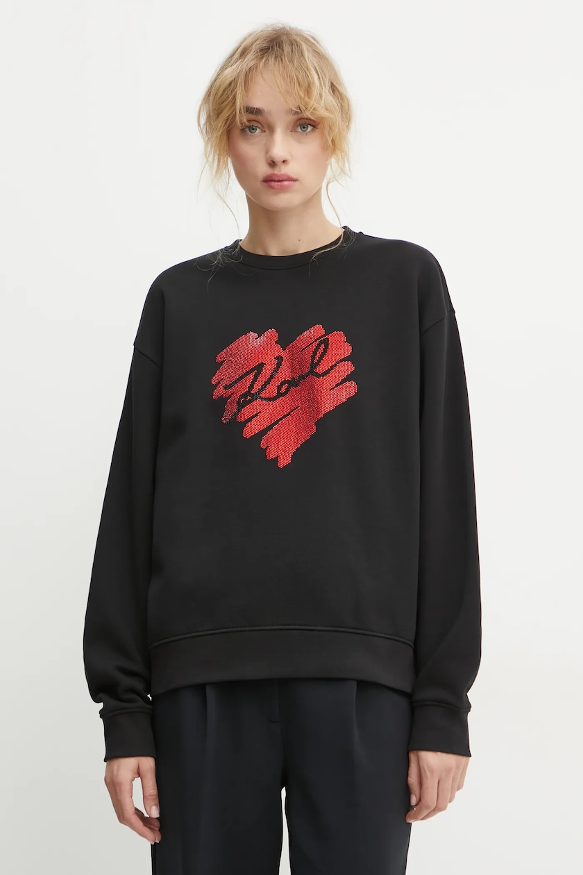 Felpa asics cuori sales