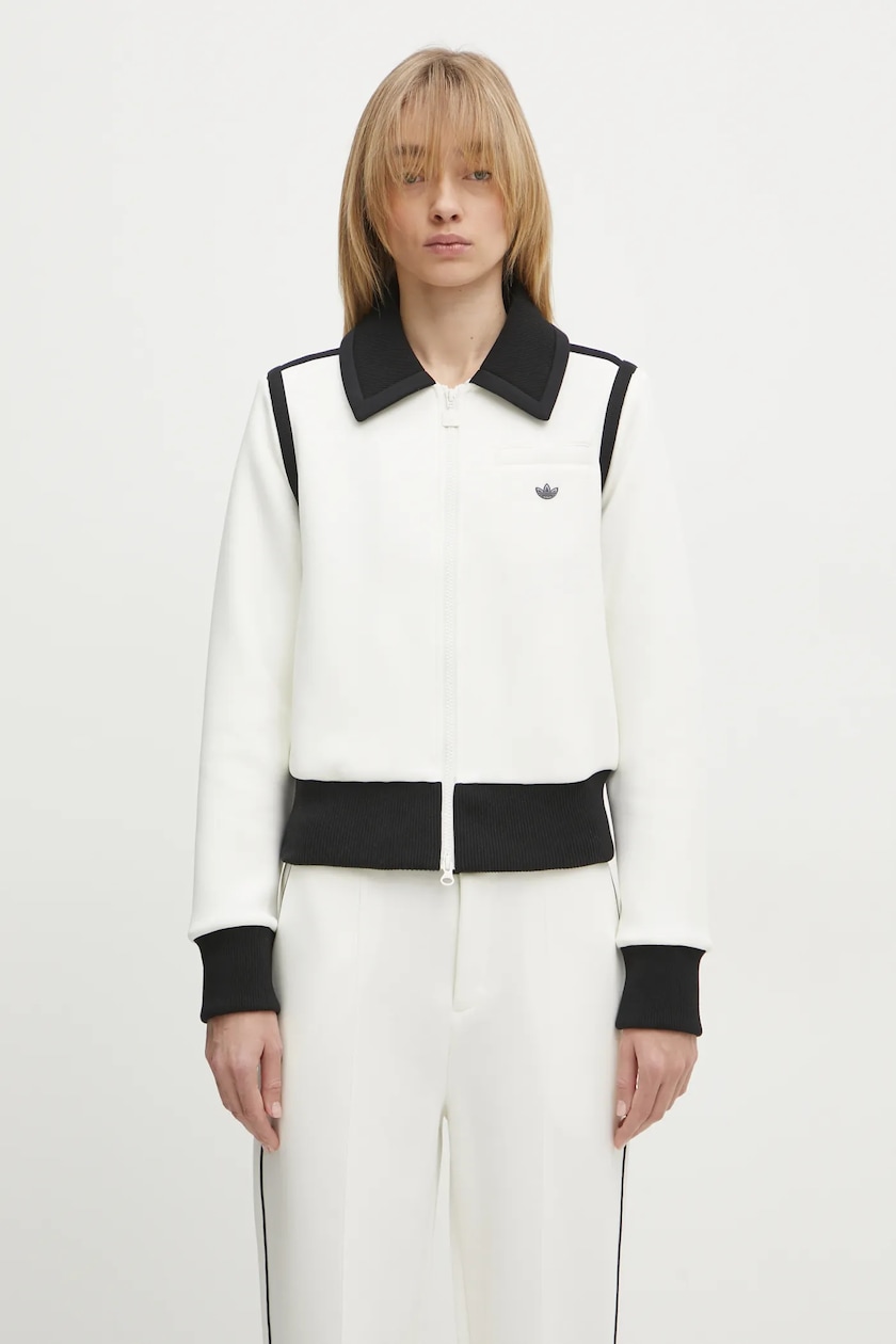 adidas Originals sweatshirt Collared Tracktop PRM EU adidas Originals sweatshirt Collared Tracktop PRM EU