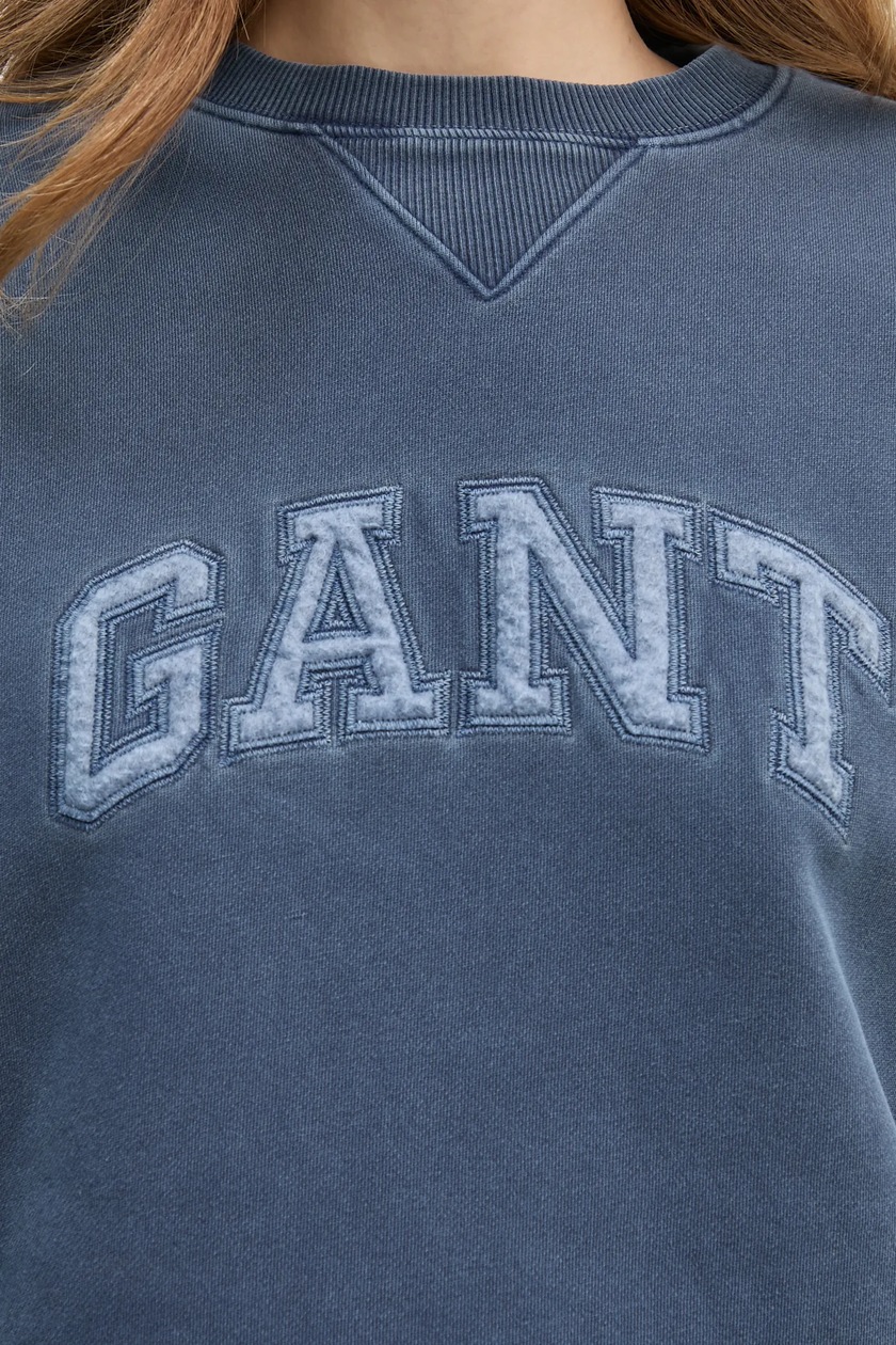 Gant Felpa Con Cappuccio e Logo | Blu | IT Gant Felpa Con Cappuccio e Logo | Blu | IT