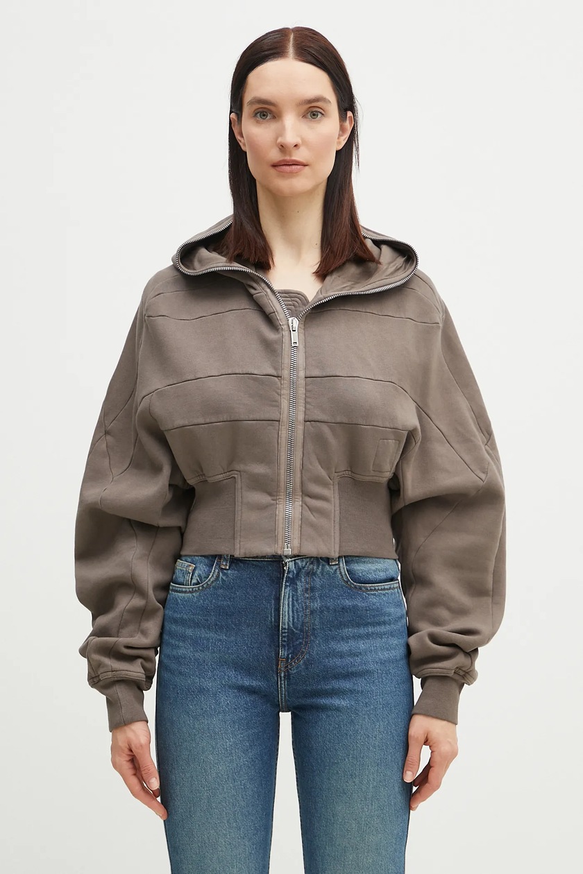 Carhartt WIP cotton sweatshirt W' Hooded Heart II Hartt white